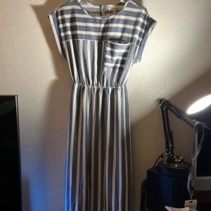 Monteau striped dress